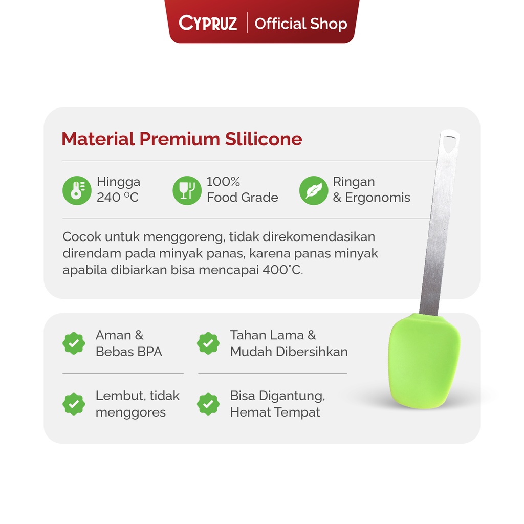 Cypruz Mini Gg.Stls Kepala Silicone: Turner 24/288X1