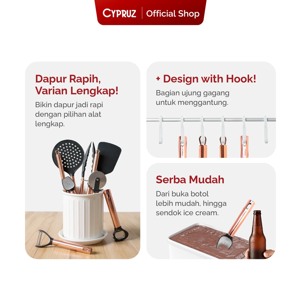 Cypruz Rose Gold Series: Skimmer 12/144X1