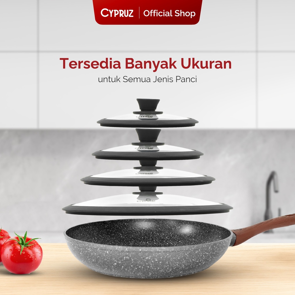 Cypruz Tutup Kaca Silicone