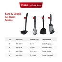 Cypruz Utensil All Black Series: Turner LUBANG 24/144X1