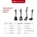 Cypruz Utensil All Black Series: Serving Spoon FULL 24/144X1