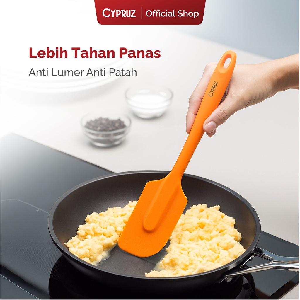 Cypruz Utensil Full Silicone: Spatula TIMBUL 27x6cm 24/96X1