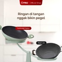 Cypruz Press Color Handle WOK 30cm (GREY) 10X1