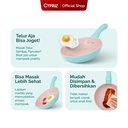 Cypruz Mini Pastel Series Forged Color Handle Fry Pan