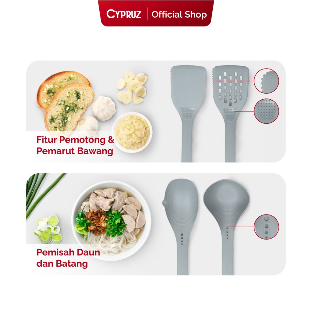 Cypruz Nylon Turner with Grater 96X1
