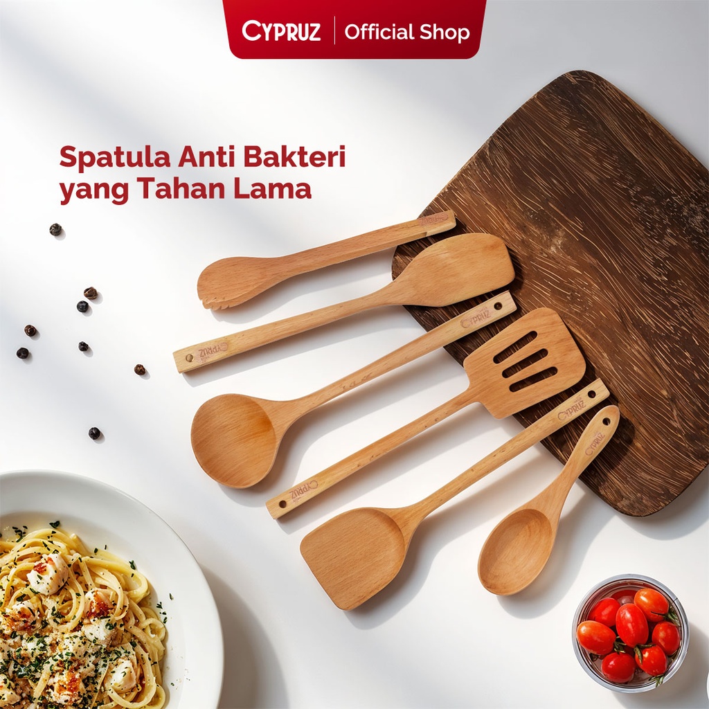 Cypruz Beech Wood: Solid Turner 34cm 72X1