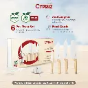 Cypruz White Diamond Knife Set:6pcs 20X1