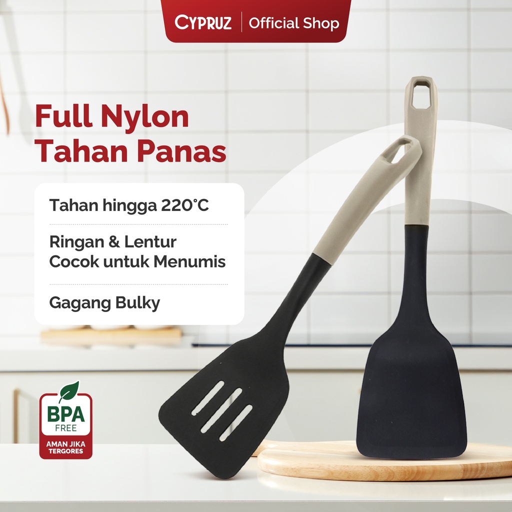 Cypruz Utensil Gg.Cream Kepala Nylon: Turner LUBANG 24/144X1