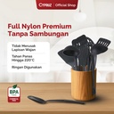 Cypruz Utensil All Black Series: Serving Spoon FULL 24/144X1
