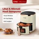 Cypruz Digital Air Fryer 3,5L 2X1