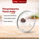 Cypruz Tutup Kaca Knob Kayu