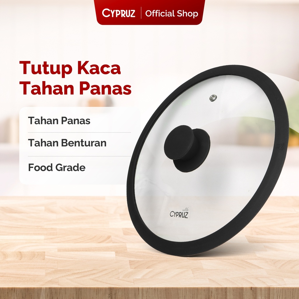 Cypruz Tutup Kaca Silicone