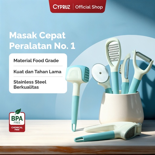 [AD-1495] Cypruz Kitchen Gadget Series: Garlic Presser 144X1